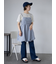 バックレイヤードカットソー