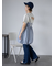 バックレイヤードカットソー
