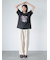 フォトプリントオーバーシルエットTシャツ