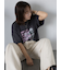 フォトプリントオーバーシルエットTシャツ