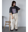 フォトプリントオーバーシルエットTシャツ