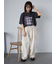 フォトプリントオーバーシルエットTシャツ