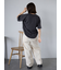 フォトプリントオーバーシルエットTシャツ