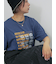 フォトプリントオーバーシルエットTシャツ