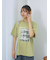 フォトプリントオーバーシルエットTシャツ