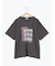 フォトプリントオーバーシルエットTシャツ