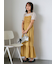 チェックシャーリングキャミワンピース
