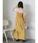 チェックシャーリングキャミワンピース