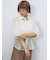 バルーンスリーブシアーシャツ