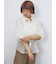 バルーンスリーブシアーシャツ