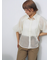 バルーンスリーブシアーシャツ
