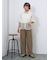 バルーンスリーブシアーシャツ