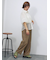 バルーンスリーブシアーシャツ
