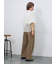 バルーンスリーブシアーシャツ