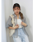 バルーンスリーブシアーシャツ
