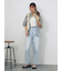 バルーンスリーブシアーシャツ