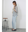 バルーンスリーブシアーシャツ