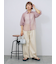 バルーンスリーブシアーシャツ