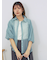 バルーンスリーブシアーシャツ