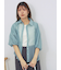 バルーンスリーブシアーシャツ
