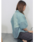 バルーンスリーブシアーシャツ