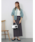 バルーンスリーブシアーシャツ