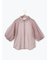 バルーンスリーブシアーシャツ