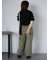 ◎裾ドロストペインターパンツ
