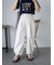 ◎裾ドロストペインターパンツ
