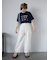 ◎裾ドロストペインターパンツ