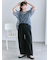 ◎裾ドロストペインターパンツ