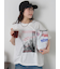 プリントタックTシャツ