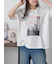 プリントタックTシャツ