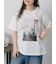 プリントタックTシャツ