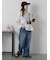 プリントタックTシャツ