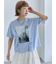 プリントタックTシャツ