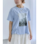 プリントタックTシャツ