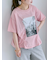 プリントタックTシャツ