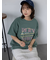 ロゴプリントオーバーサイズTシャツ