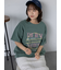 ロゴプリントオーバーサイズTシャツ