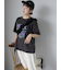 ロゴプリントオーバーサイズTシャツ