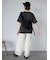 ロゴプリントオーバーサイズTシャツ