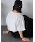 ロゴプリントオーバーサイズTシャツ