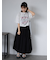 ロゴプリントオーバーサイズTシャツ