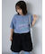 ロゴプリントオーバーサイズTシャツ