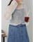 ◎コード刺繍シアープルオーバー