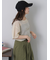ロゴコード刺繍メッシュニット