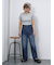 リボンチャーム付き半袖カットソー