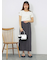 リボンチャーム付き半袖カットソー