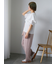 サテンイージーパンツ